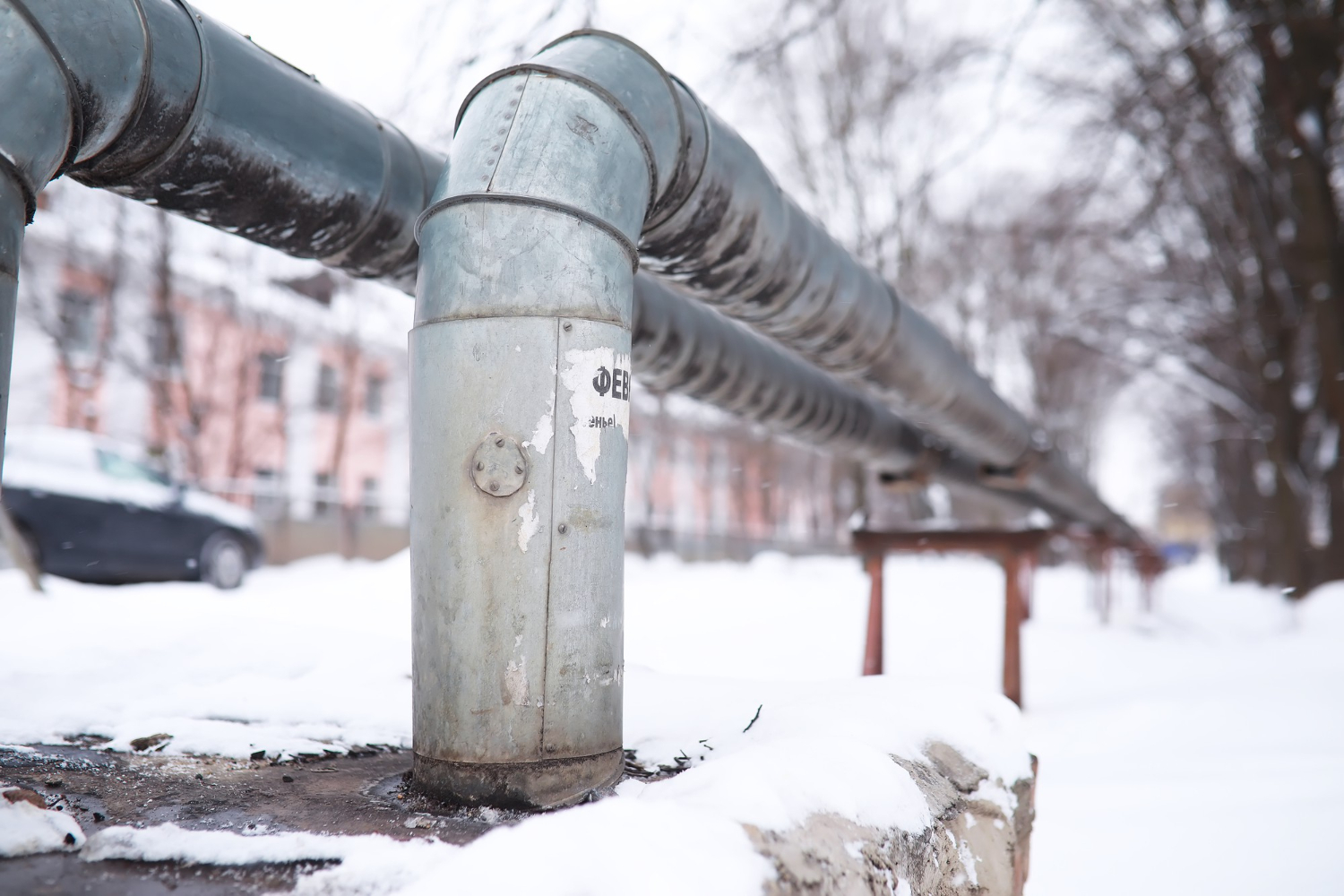 frozen pipes